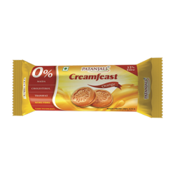 PATANJALI CREAMFEAST ORANGE BISCUIT