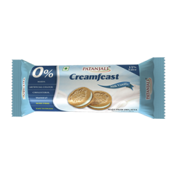 PATANJALI CREAMFEAST MILK VANILLA BISCUIT