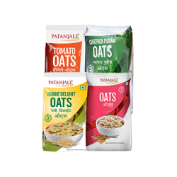 OATS COMBO(VEGGIE DELIGHT OATS 400GM + TOMATO OATS 400GM + CHATPATA PUDINA OATS 400GM + OATS 500GM)