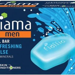 Fiama Men Refreshing Pulse Gel Bar  (125 g)