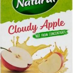 B Natural Cloudy Apple Juice  (1 L)