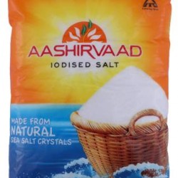 Aashirvaad Iodized Salt  (1 kg)