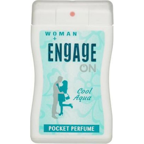 Engage On Cool Aqua Pocket Perfume - 18 ml  (For Women)