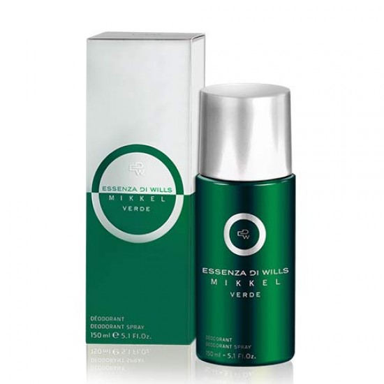 Essenza Di Wills Mikkel Verde Deodorant for Men, 150ml