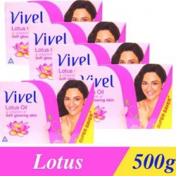 Vivel Lotus oil soap 100g pack of 5