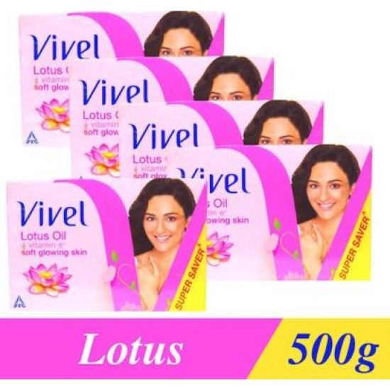 Vivel Lotus oil soap 100g pack of 5