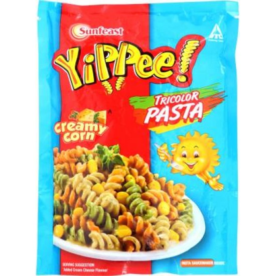 Yippee Tricolor Creamy Corn Pasta 70g