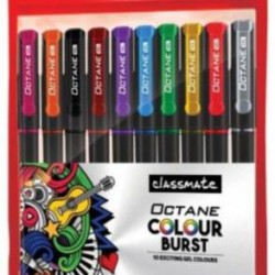 Classmate OCTANE COLOUR BURST Gel Pen  (Pack of 2)